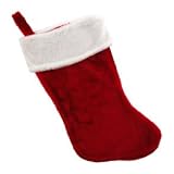 Red Plush Christmas Stocking
