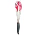 Chef'n Kitchzen Tall Silicone Whisk, Cherry