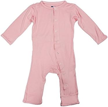 Kickee Pants Baby Girls Basic Coverall Preemie Lotus