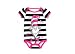 Baby Togs Dr. Seuss Stars And Stripes Cat Newborn Bodysuit, 6 Months, Black/White Stripes