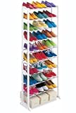 LYNK 30-Pair Shoe Rack