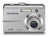 Olympus X-10 - Digital camera - compact - 6.0 Mpix - optical zoom: 3 x - supported memory: xD, xD Type H, xD Type M