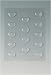 Paderno World Cuisine 47864-15 Chocolate Mold, Heart
