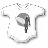 Surfer Chick Baby Ultrasoft Onesie