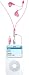 Rivet Stereo Earphone with In-Line Clip Lanyard and GoClip - Pink