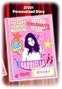 High School Musical Personalized Diary Wendy Style #27031