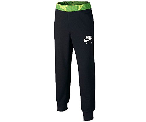 Nike Youth Boys Camo French Terry Cuff Pants Black/Volt