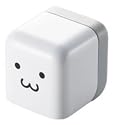 ELECOM iPod/iPhone4/4S/3GS/3G 対応 AC充電器 cube型 USB FACE AVA-ACU01F1