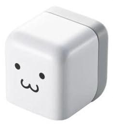 ELECOM iPod/iPhone4/4S/3GS/3G 対応 AC充電器 cube型 USB FACE AVA-ACU01F1