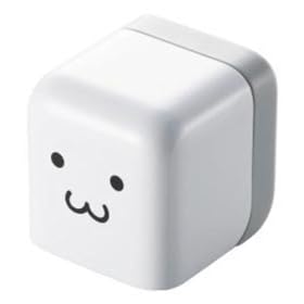 ELECOM iPod/iPhone4/4S/3GS/3G �Ή� AC�[�d�� cube�^ USB FACE AVA-ACU01F1