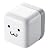 ELECOM iPod/iPhone4/4S/3GS/3G 対応 AC充電器 cube型 USB FACE AVA-ACU01F1