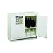 Justrite 24015 Safety Cabinet for Corrosive Liquids, 2 Door, 36 2-1/2 Liter Bottles, 36-3/4" Height x 36" Width x 21-3/4" Depth, Polyethylene, White
