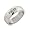 Eve's Addiction Faith Stainless Steel Friendship Ring, 5