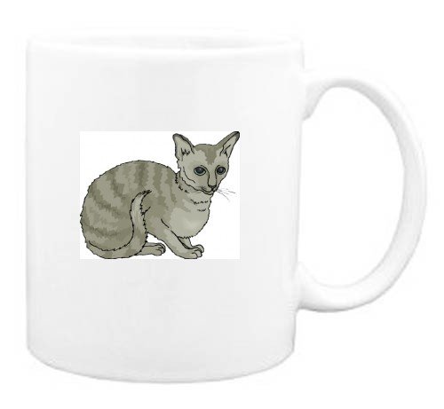 Mug with kitten, abyssinian, cat, feline