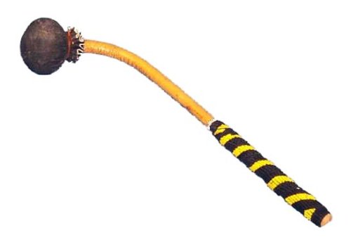 Curved Leather Frame Drum Beater