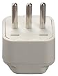 Grounded Adapter - Europe to Italy - White
