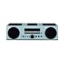 Yamaha MCR 040 Kompaktanlage (MP3-CD-Player, Apple iPod-Dock,  USB) hellgrau