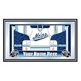 Personalized University of Maine Framed Jersey Mirror