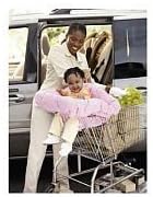 Floppy Seat Ez Carry Shopping Cart and High Chair Cover, Pink Floral by Floppy Seat
