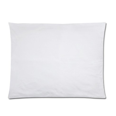 Latticework Pillow Case - Yellow Grey Overlapping Geometric Circles Seamless Pattern 20x26 inch One Side Pillow Covers