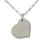 Women's Stainless Steel Inspiration Triple Heart Pendant, 19