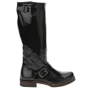 Women Shoes FRYE VERONICA SLOUCH 77604 BLACK PATENT