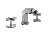 Hansgrohe 39233 Platinum Axor Citterio Cross Handle Bidet Faucet