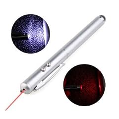 Polarstyles iPad Stylus 3in1 Touchpen Stift mit LED Licht + Laserpointer (perfekter iPad Eingabestift oder iPhone Touchpen)