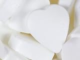 White Mint Hearts Mini x200pcs approx