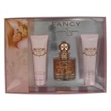 Fancy by Jessica Simpson for Women - 3 Pc Gift Set 3.4oz EDP Spray, 3oz Body Lotion, 3oz Bath & Shower Gel