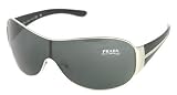 AUTHENTIC PRADA SUNGLASSES SPR 52H PEWTER BLACK 1BC-1A1 SPR52H