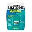 Listerine PocketPaks Oral Care Strips, Cool Mint - 24 ea, Case Of 12