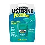 Listerine PocketPaks Oral Care Strips, Cool Mint 24 ea, Case Of 12 31dnw36w9GL. SL160 Listerine PocketPaks Oral Care Strips, Cool Mint 24 ea, Case Of 12