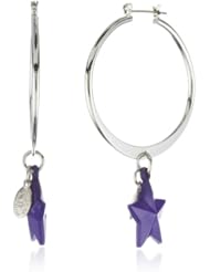 Tarina Tarantino "Starchild" Star Earrings on Hoop Earrings