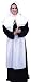 Pilgrim Lady Adult Halloween Costume Medium Large
