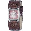 Fossil Women's Cuff Leather Strap Watch #JR9592