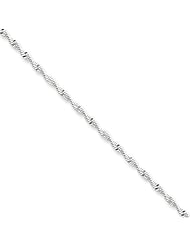 Sterling Silver 2mm Twisted Herringbone Chain