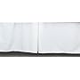 Tailored Bed Skirt Queen Size with 21 inch drop WHITE