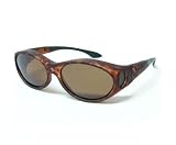 Cocoons Live Eyewear Sunglasses Stream Line (Small) Tortoise Frame with Polarized Amber Lenses C607A