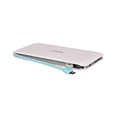 Digitek DIP 6000 mAh Power Bank Li Polymer - White Pack of 2