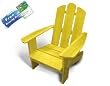 Lohasrus Kids Patio Chair 15006 - Non-toxic Stained Fir, Indoor / Outdoor, for ages 2 to 5, Free Drawing Book, 30% off