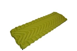 Klymit Static V Camping Mattress (Green-Grey, Large)