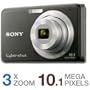 Sony Cybershot DSC-W180 10.1MP Digital Camera with 3x SteadyShot Stabilized Zoom and 2.7-inch LCD (Black)