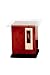 Glass Top Contemporary Inter Nightstand