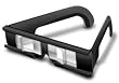 3-D TV Stereo Prism Glasses (Hands Free Stereoscope) - Great for Fuji W1 / W3, Minoru 3D Webcam and