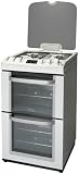 55cm Insight Gas Cooker c/w 4 Burner Gas Hob White (EKG5546WN_WH)