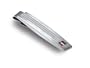Tonino Lamborghini Corsa Collection Stainless Steel Tie Clip with Red and White Crystal Stones