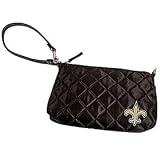 New Orleans Saints Quilted Wristlet Purse