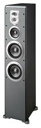 JBL ES80BK 4-Way Dual 6 1/2" Floorstanding Speaker - Black