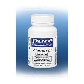 Pure Encapsulations Vitamin D3 1000 IU - 120 capsules